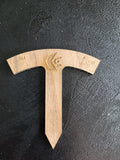 Jauges FEP (Frappe en Profondeur) en Bois(3", 6", 8", 9")