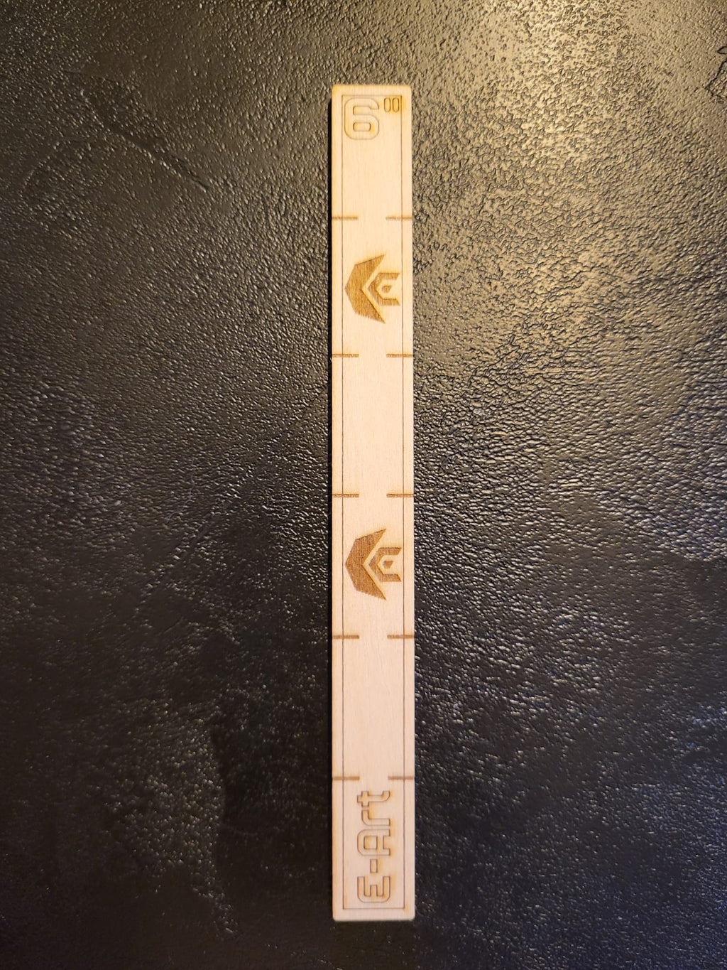 Réglettes de Mesure Droites en Bois (2",3", 6", 8", 9")