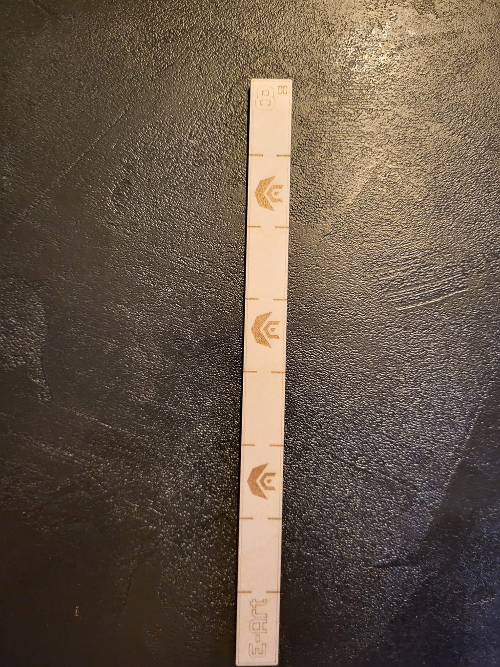 Réglettes de Mesure Droites en Bois (2",3", 6", 8", 9")