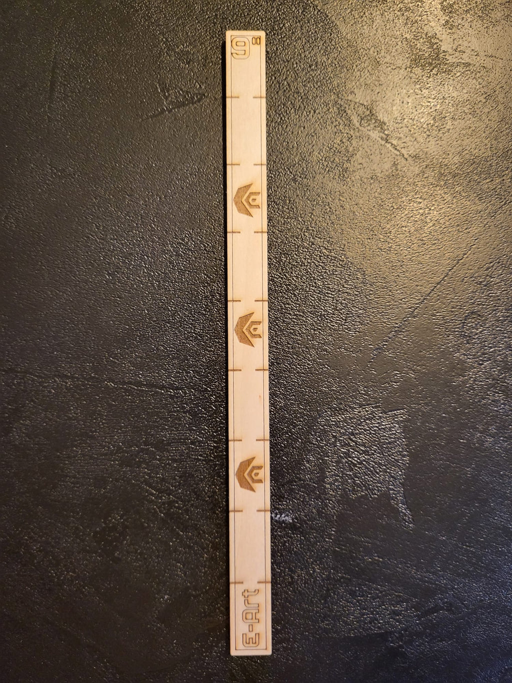 Réglettes de Mesure Droites en Bois (2",3", 6", 8", 9")
