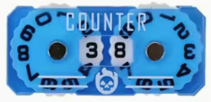 Compteur de Points de Vie – Style Mécanique "Rouage"