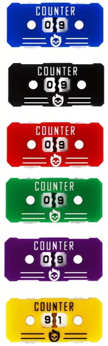 Compteur de Points de Vie – Style Mécanique "Rouage"