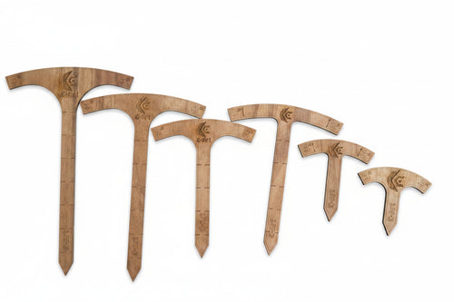Jauges FEP (Frappe en Profondeur) en Bois(3", 6", 8", 9")