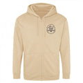 Zoodie (Sweat à Capuche Zippé) FFC – Beige et Noir