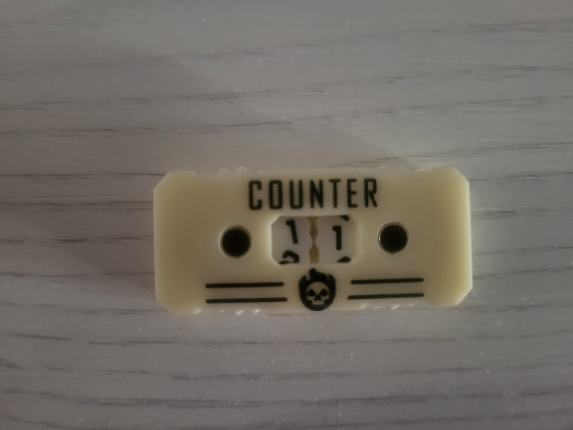 Compteur de Points de Vie – Style Mécanique "Rouage"