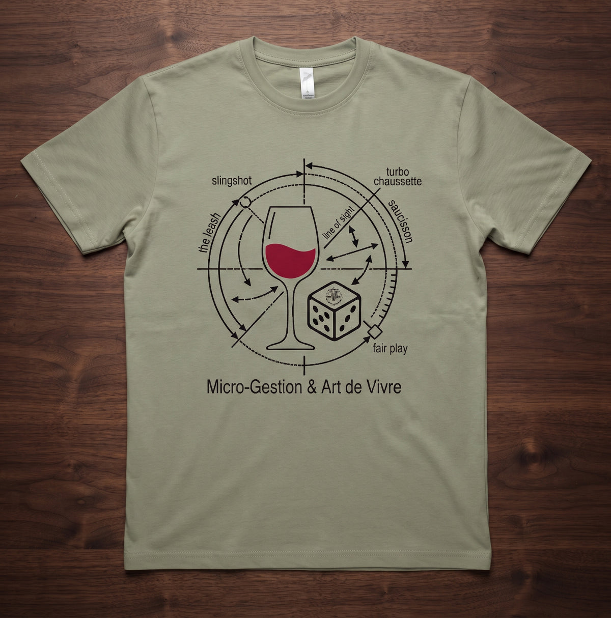 T-shirt French Flair Corner – French art de jouer