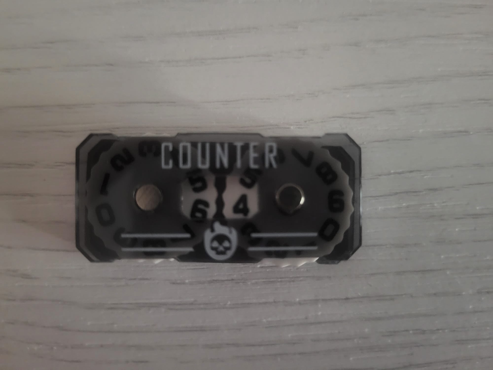 Compteur de Points de Vie – Style Mécanique "Rouage"