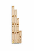 Réglettes de Mesure Droites en Bois (2",3", 6", 8", 9")